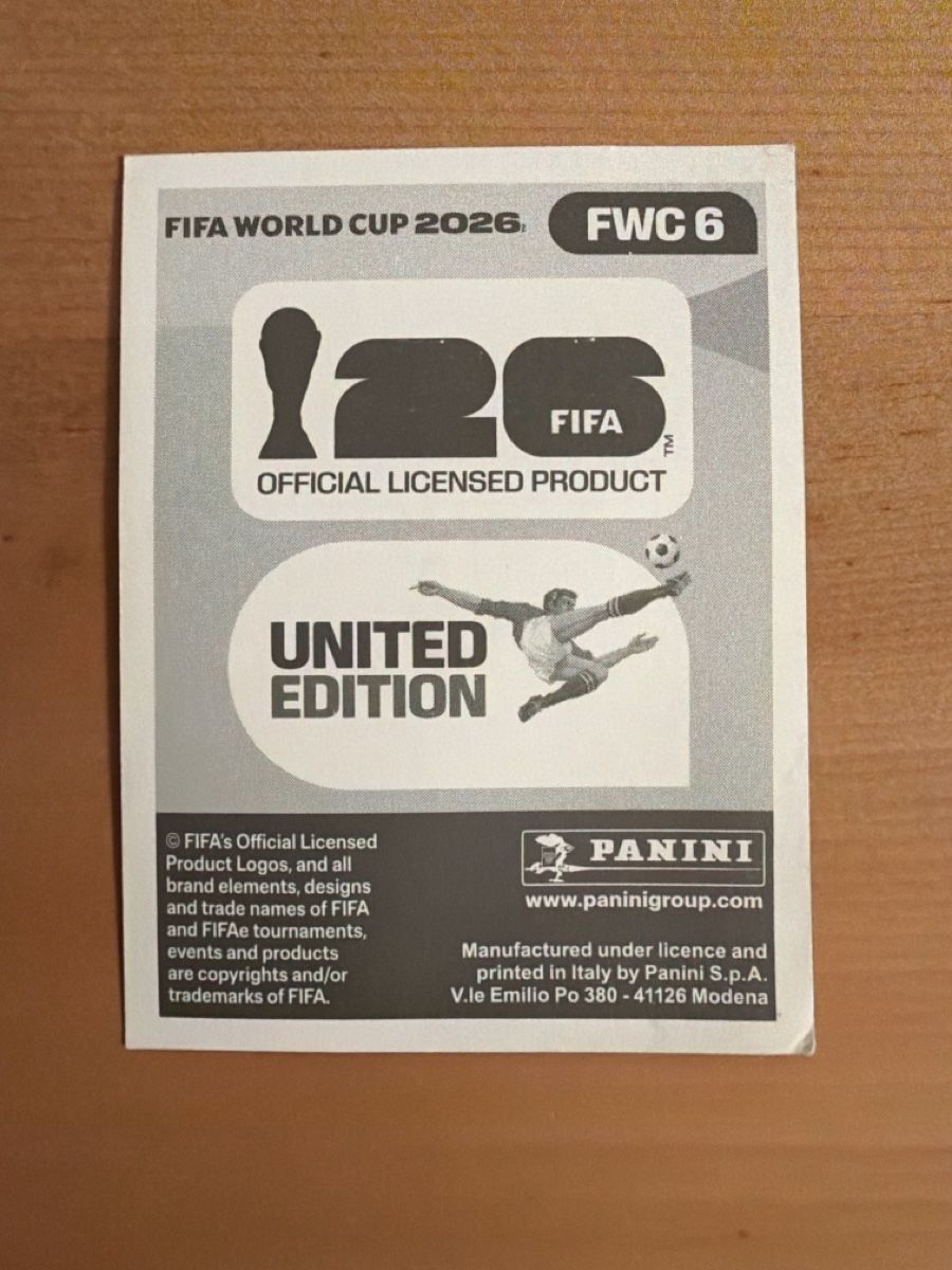Panini Carte collezionabili: Panini Sticker WORLD CUP 2026 CAN MEX USA – Usato da Hombrechtikon venduto da sg8667 1