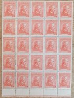 Argentina - 25 Marken Bogen ** Bartolomé Mitre 1935