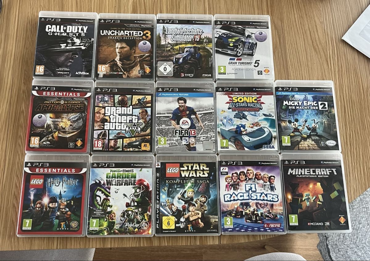 Sony Console: Playstation 3 inkl. 5x Controller – Usato da Rickenbach LU venduto da Amanda.Schmidli 2