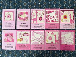 10 cartes d’invitation anniversaire fille