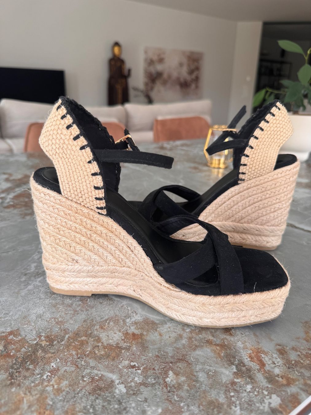 Zara Damenschuhe: Elegante Zara Espadrille, Gr 37 – Gebraucht aus Meilen von 11sina11 3