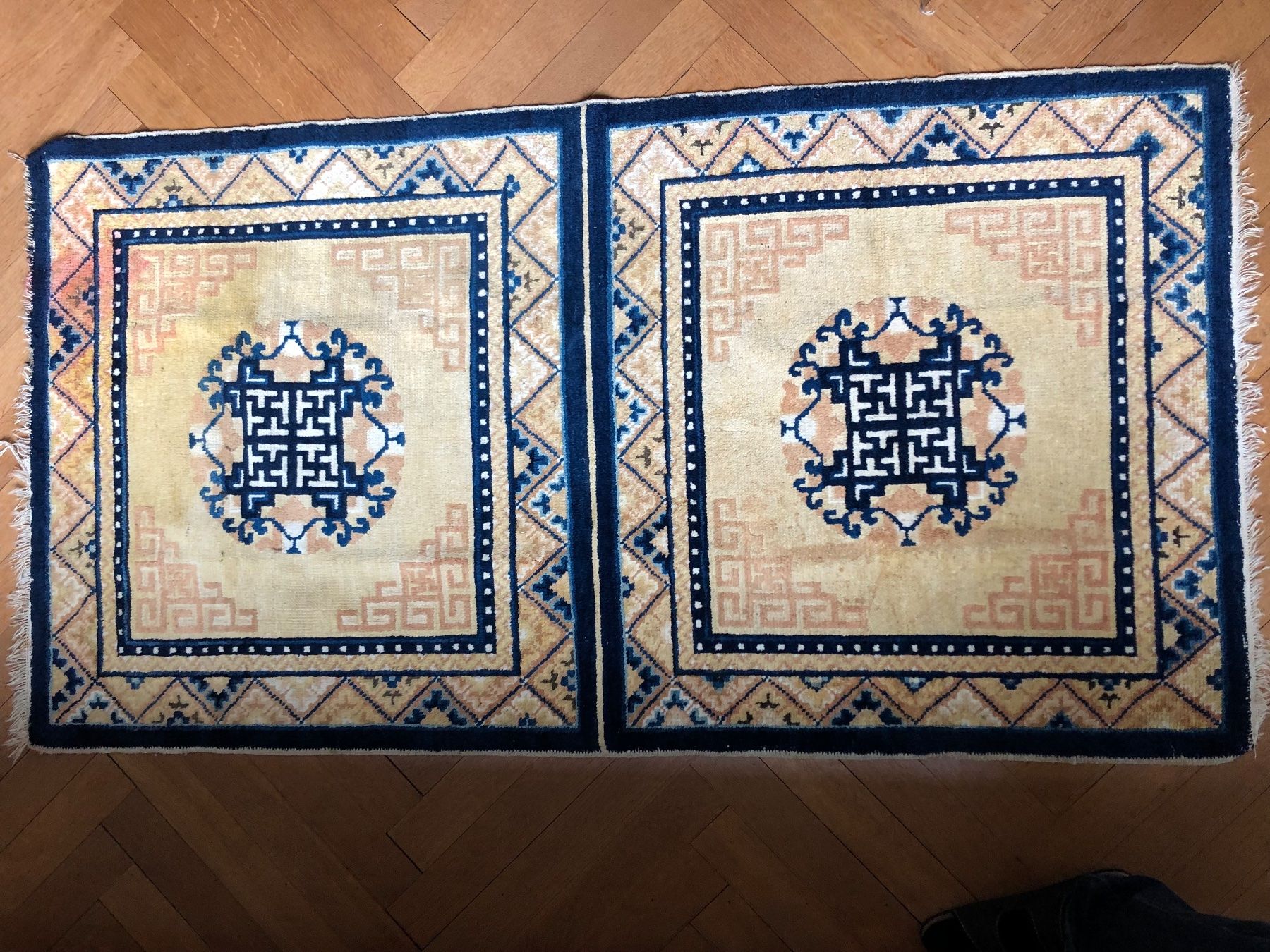 Tappeti: China Doppel-Sitzteppich Ningxia antik 167x89 – Usato da Basel venduto da chinarh891 2