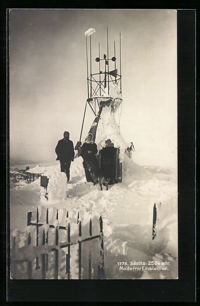 Cartes postales: Säntis, Ermordeter Wetterwart, Ehepaar  – D'occasion à Berlin par bartko-reher