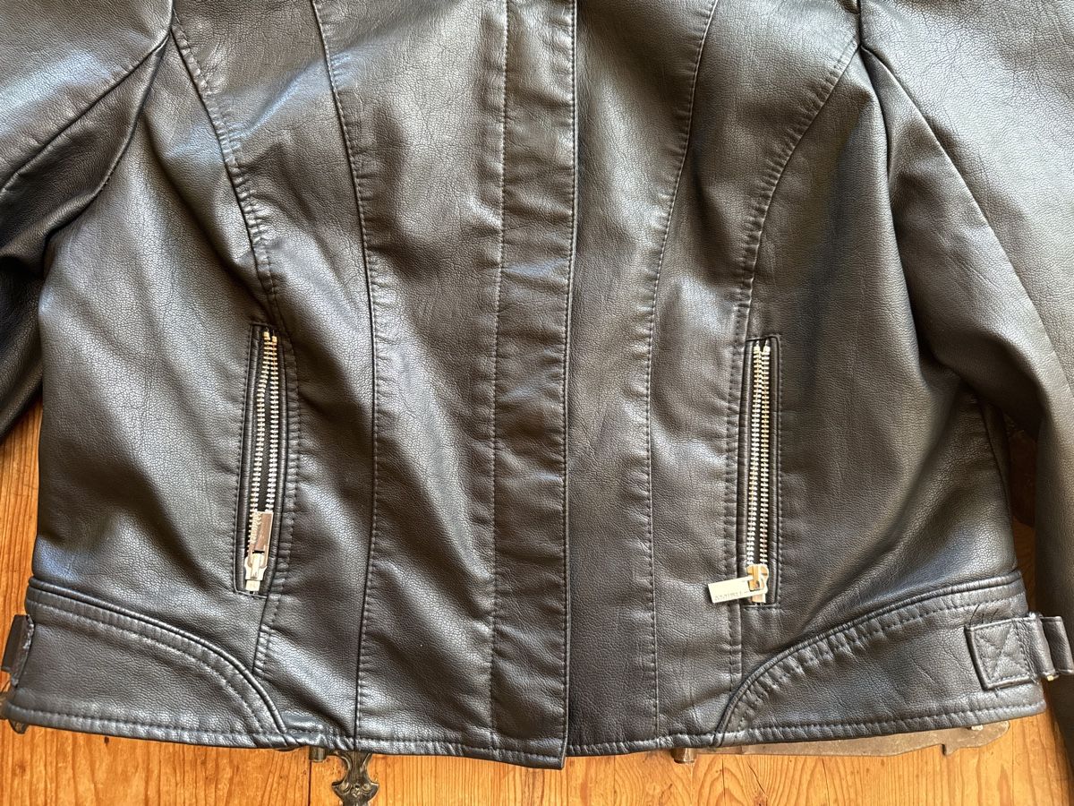 Giacche: Amisu Lederimitatjacke Gr. 42 schwarz – Nuovo e nell'imballaggio originale da Mauren venduto da ducducturi 1