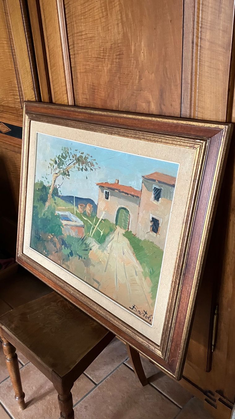 Dipinti: Gemälde Tableau signé signiert BARTOLI – Usato da St-Cierges venduto da LeRegain 1