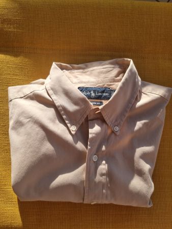 Ralph Lauren Oxford Shirt - Classic Tan - Size L