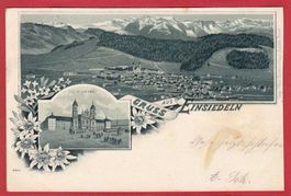 EINSIEDELN, LITHO 1901