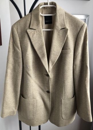 Beige Jacke blazer beige taille 46