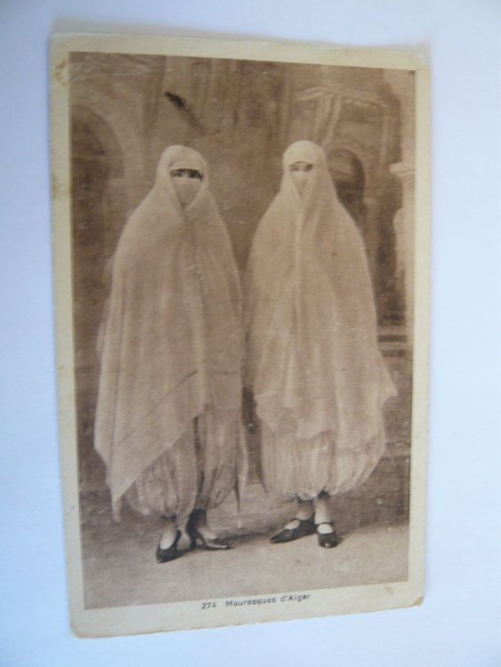Cartes postales anciennes, Alger, Algérie, Afrique du Nord Photo Stock - Alamy