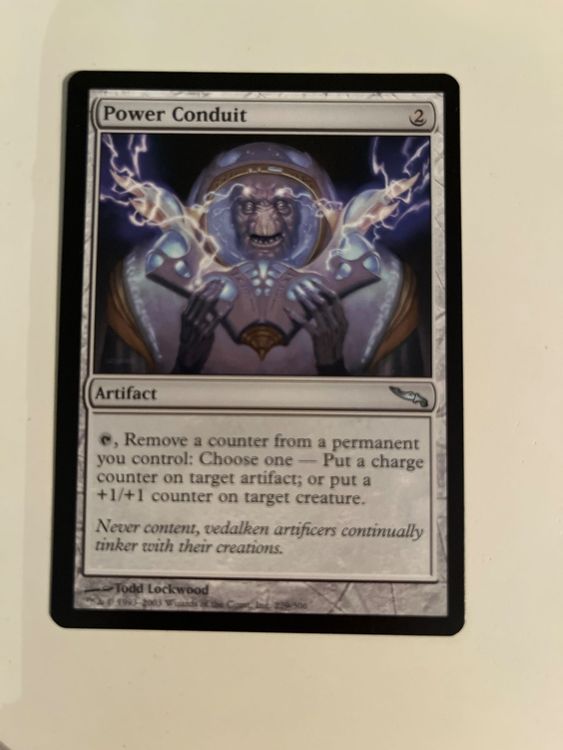 POWER CONDUIT – Mirrodin MTG Magic: The Gathering Card (Near Mint Or Better)
