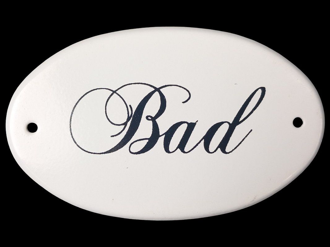 Ecriteaux: Schild Bad – D'occasion à Hünenberg par Restwert_Zug 1