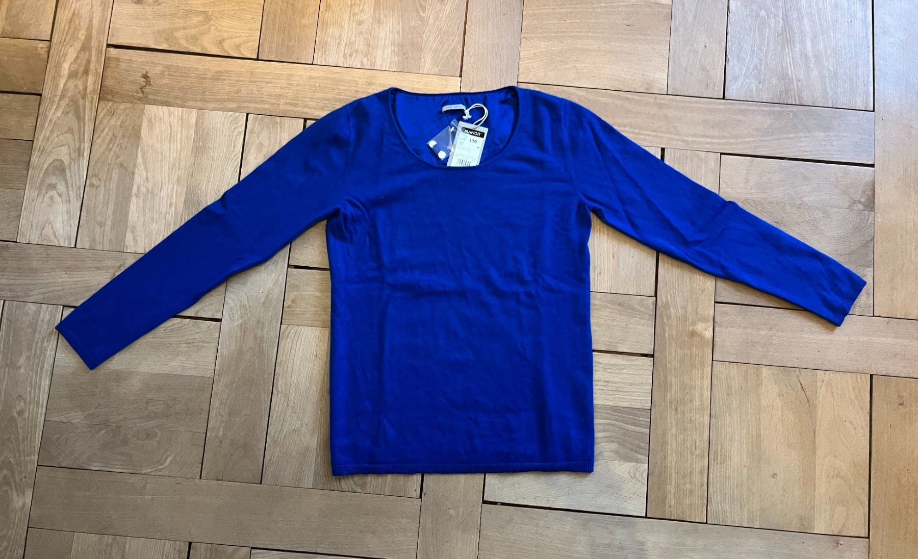 Maglioni & Felpe: Kaschmirpullover 100% Cashmere Pullover königsblau – Usato da Zürich venduto da its-love