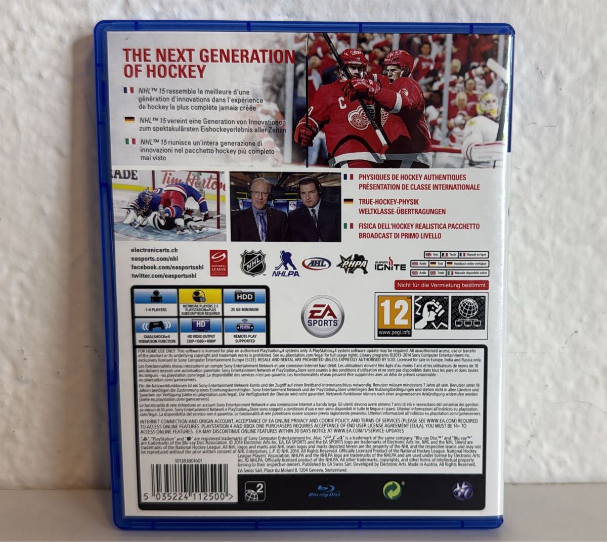 Sony Giochi: NHL 15 PS4/PS5 Game – Usato da Ehrendingen venduto da bubulence 1