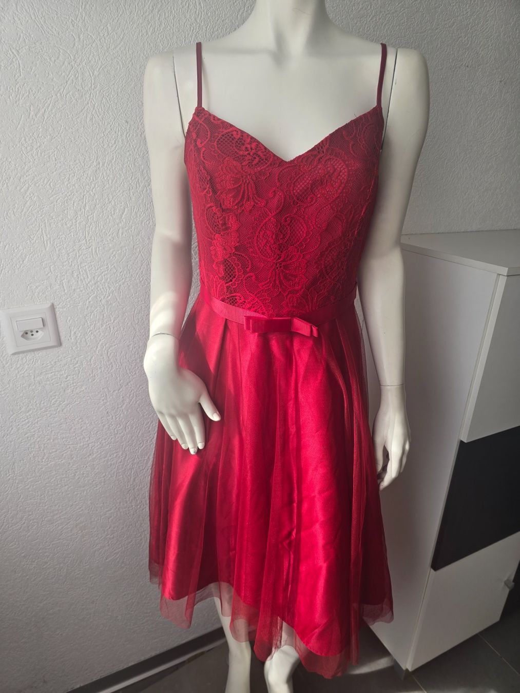 Kleider: Robe de Cocktail Rouge T-S – Gebraucht aus Les Verrières von kitel79 2