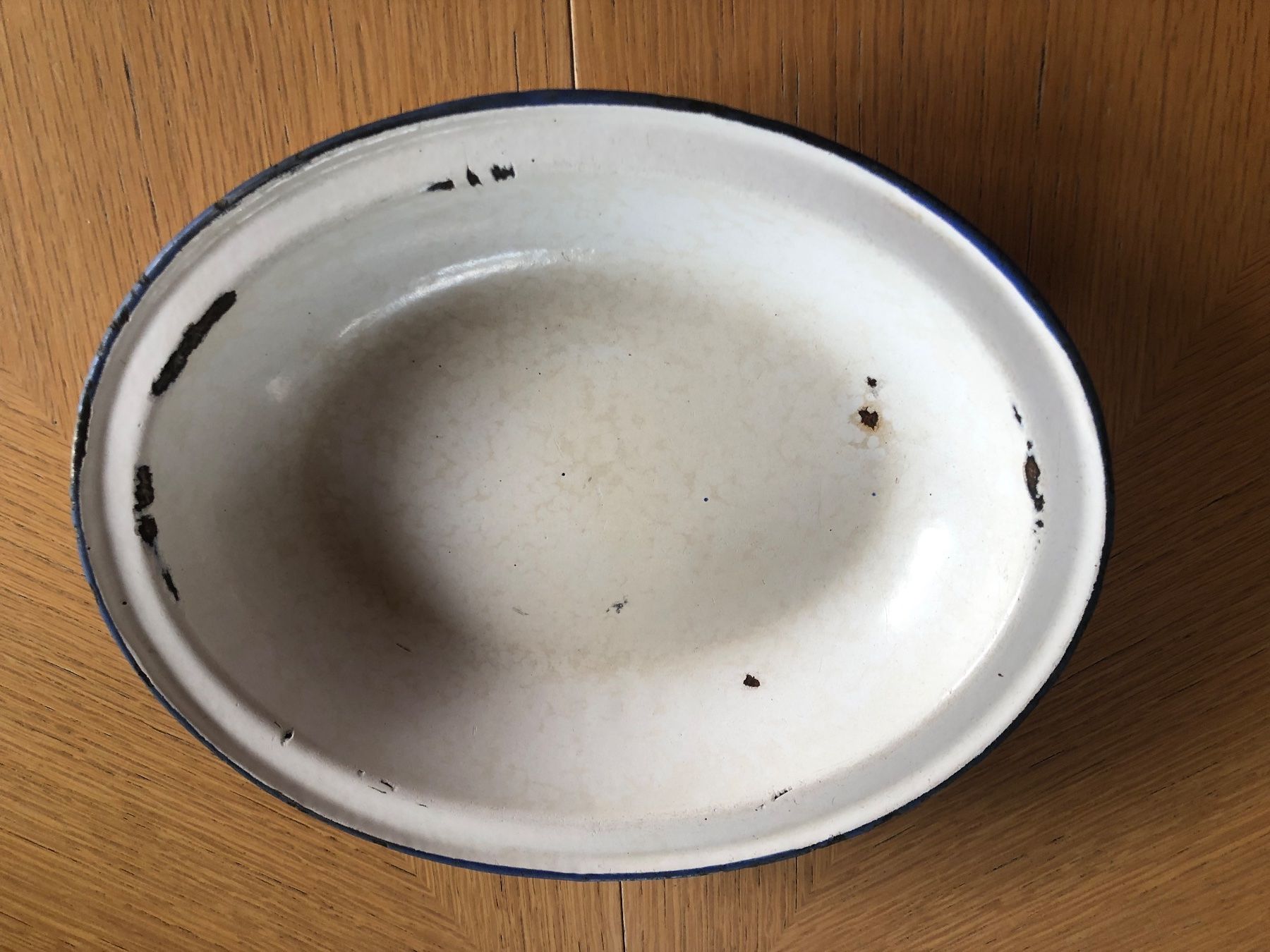 Piatti di portata: Antike Emaille Platte 27.5 cm – Usato da Schübelbach venduto da Dolly990_2