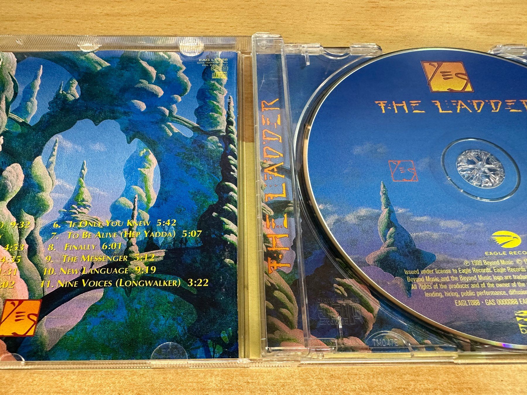 CD: D8 Yes – The Ladder – Usato da Rikon im Tösstal venduto da Alpenmutz 2