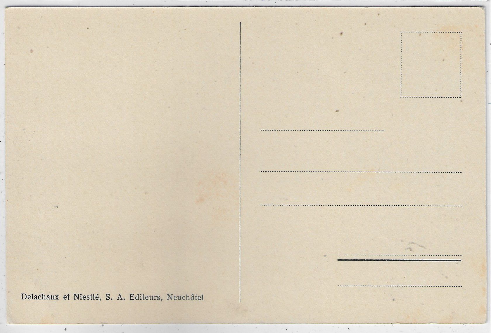 Cartoline postali: La Prise Imer sur Corcelles - animee – Usato da Ettingen venduto da Kartenplanet 1