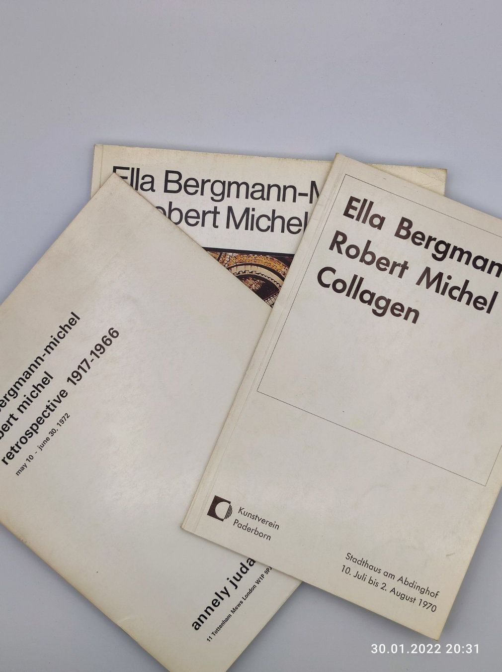 Libri: BERGMANN - WIDMUNG – Usato da Goldach venduto da Gaip 3