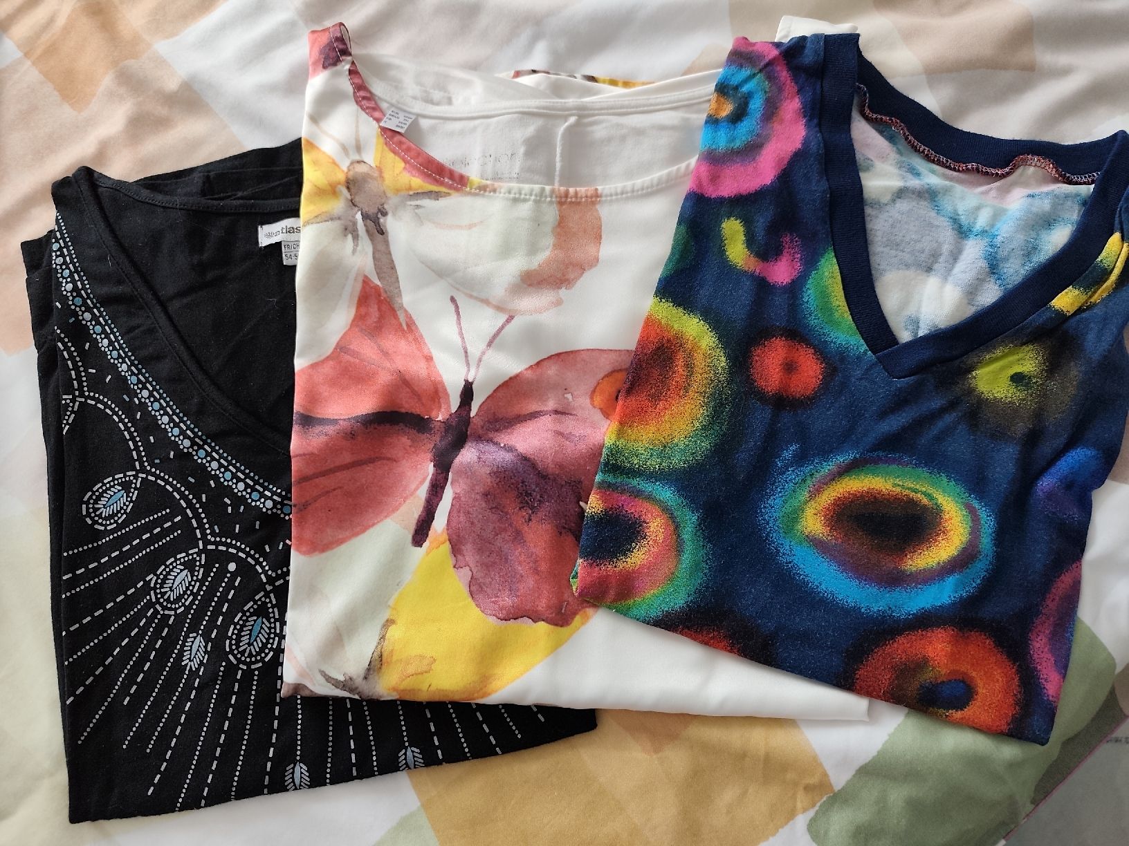 Lotti di vestiti: 3 tolle Kurzarm -Shirts gr. 50/52 – Usato da Glarus venduto da Tutticolori55