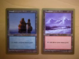 Island Mountain // WM-Deck 1997 Janosch Kuhn // Magic