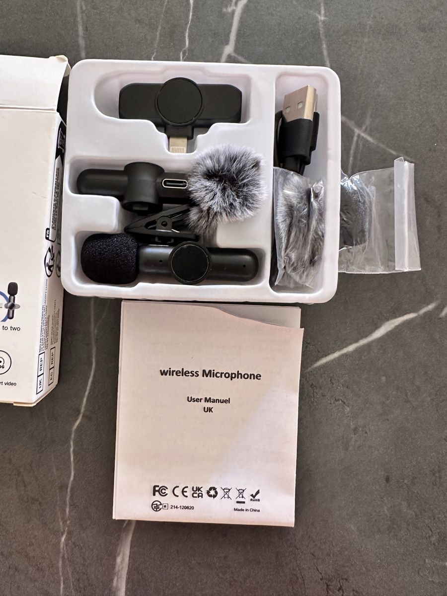 Microfoni: Wireless Lavalier Microphone for iPhone – Plug & Play – Nuovo (secondo la descrizione) da Zürich venduto da ElissZurich 2