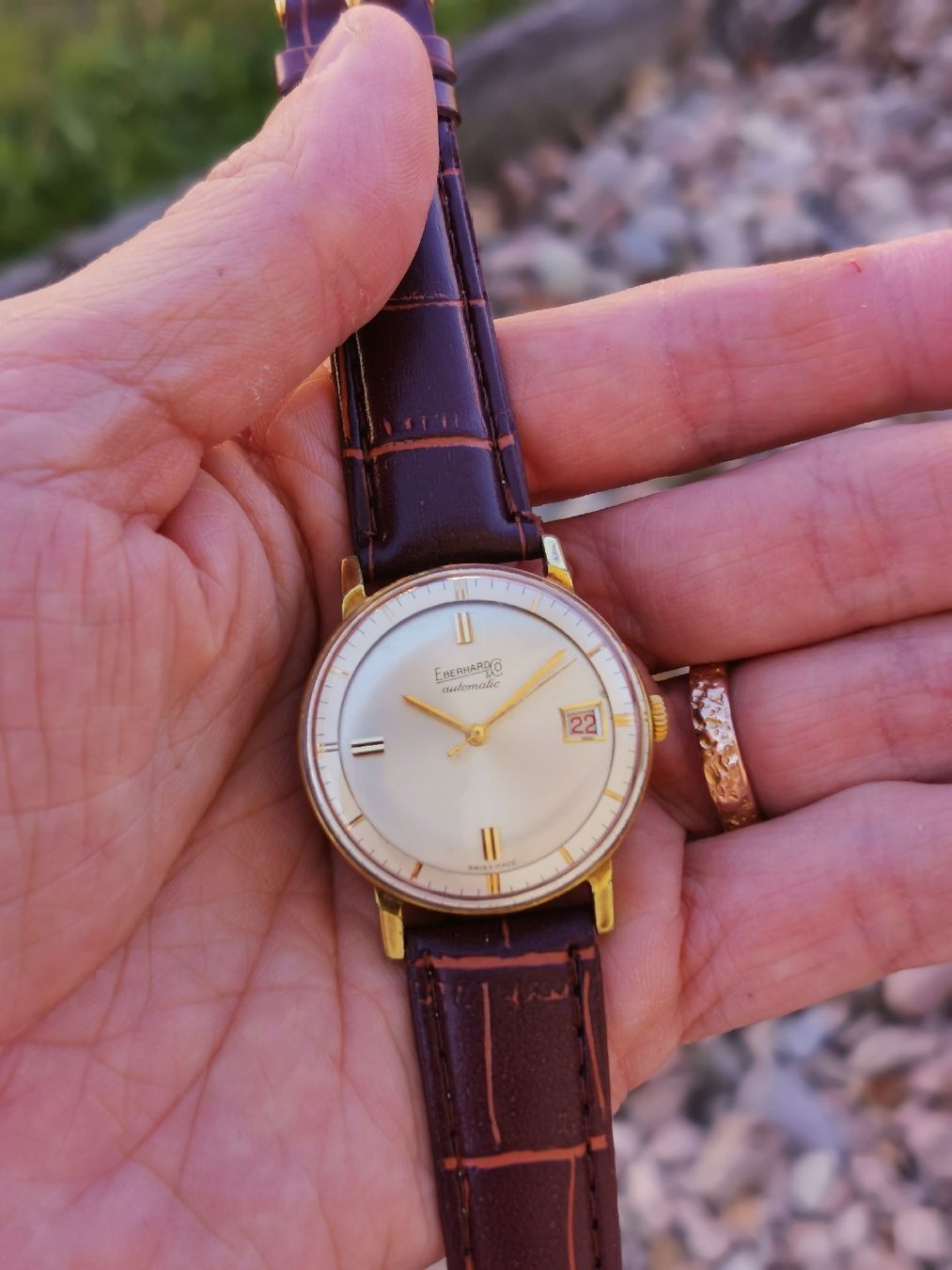 Eberhard & Co. Orologi: Orologio Eberhard & Co Automatico – Vintage – Usato da Cagiallo venduto da DoubleH_Watches 3