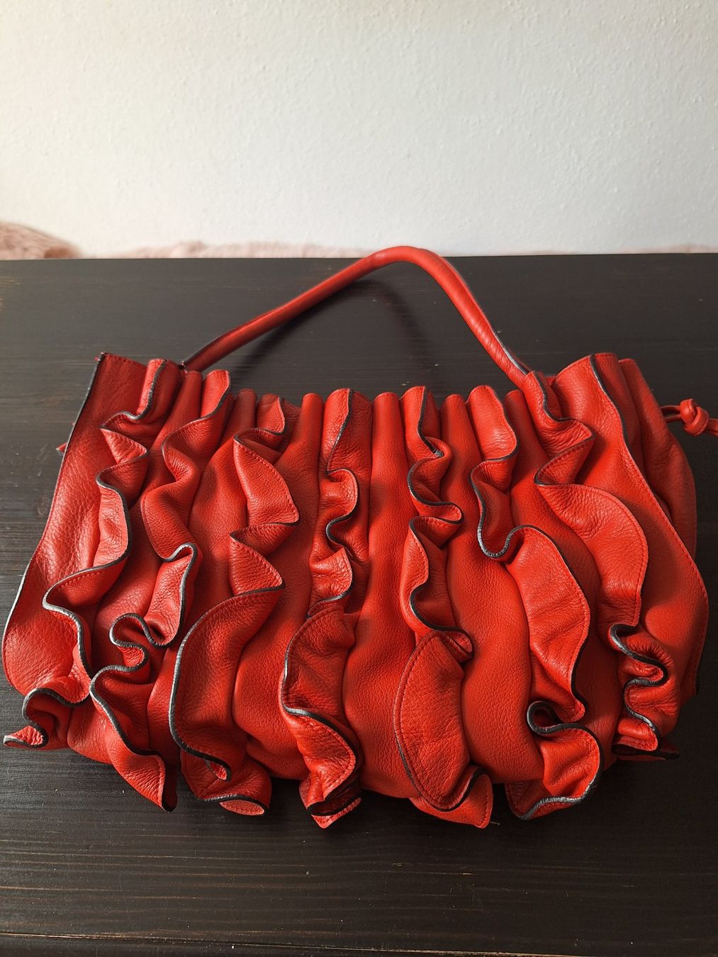 Sacs femmes: Handtasche Leder rot – D'occasion à Kreuzlingen par Firlefanzin15