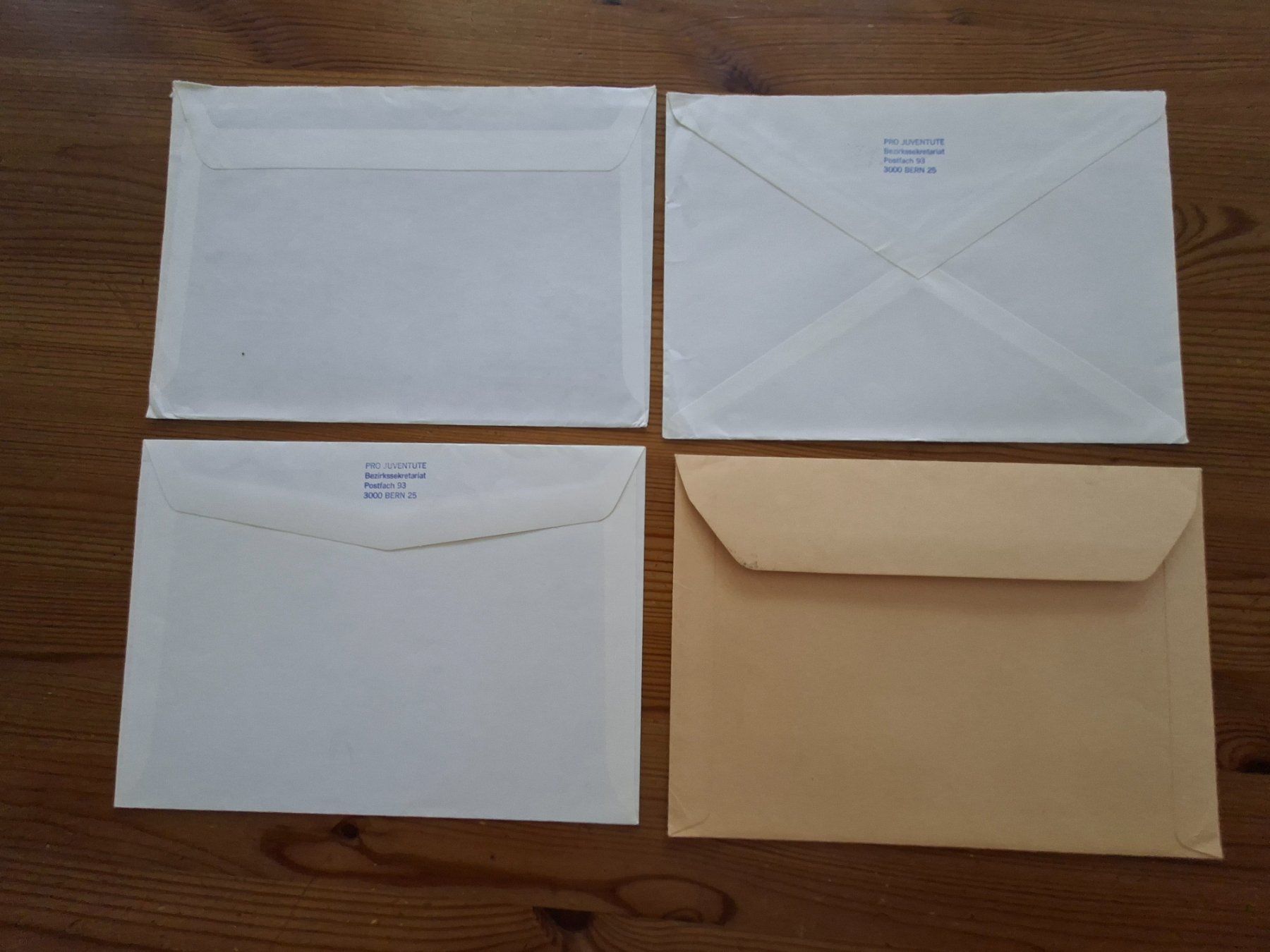 Couverts & Versandtaschen: Briefumschläge – Gebraucht aus Hinterkappelen von 1399 4