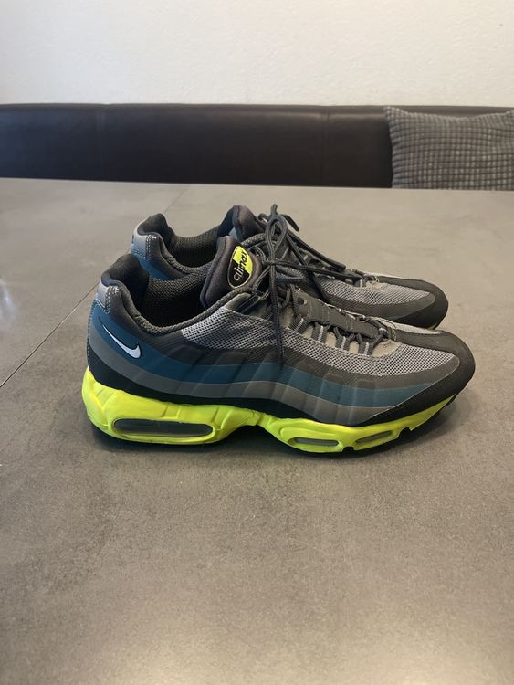 Nike Air Max 95 Neon Grun Grau Gr.44.5 Kaufen auf Ricardo