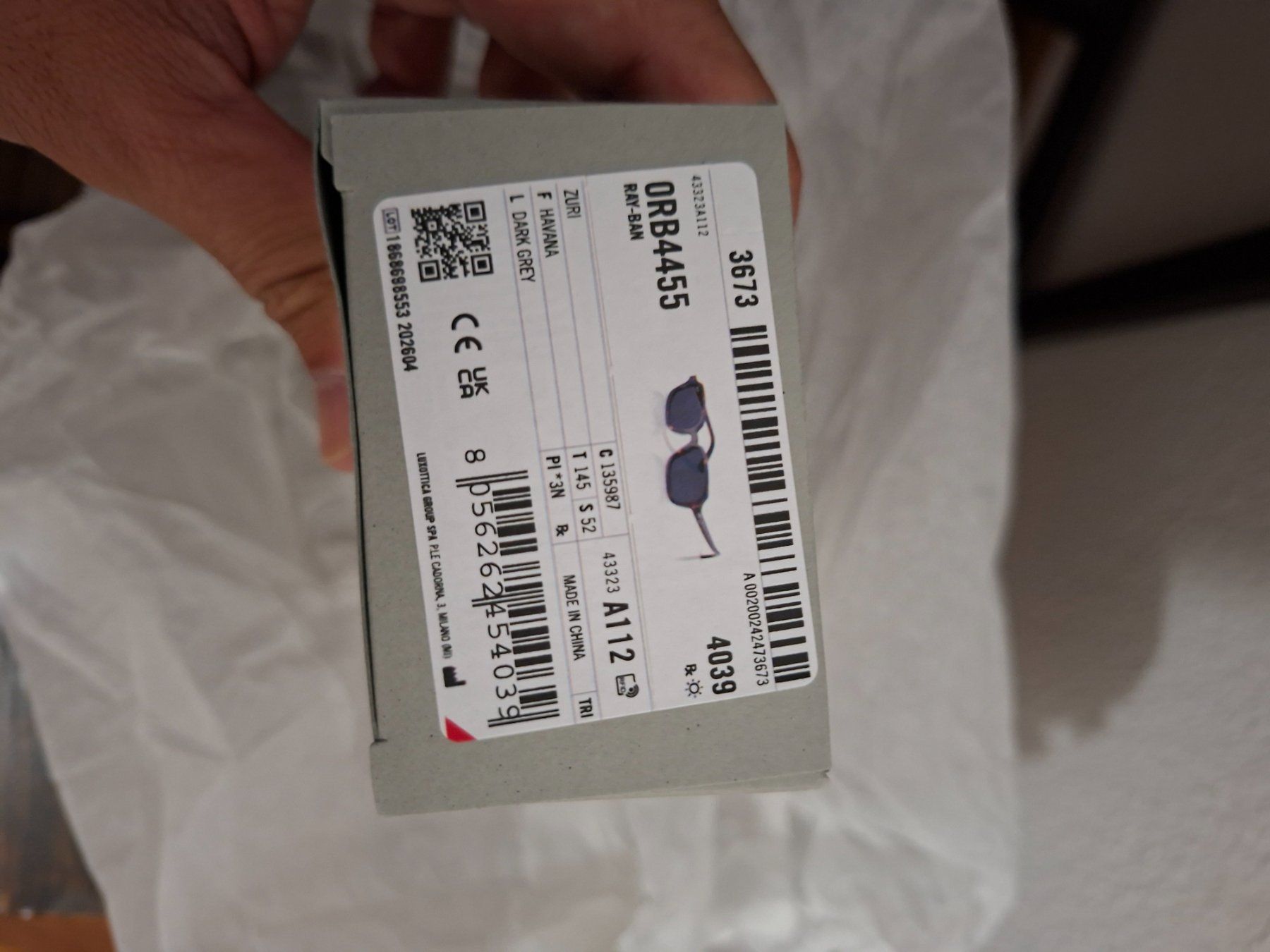 Ray-Ban Occhiali & Lenti: RayBan Zuri RB4455 – Nuovo e nell'imballaggio originale da Plan-les-Ouates venduto da Kopai