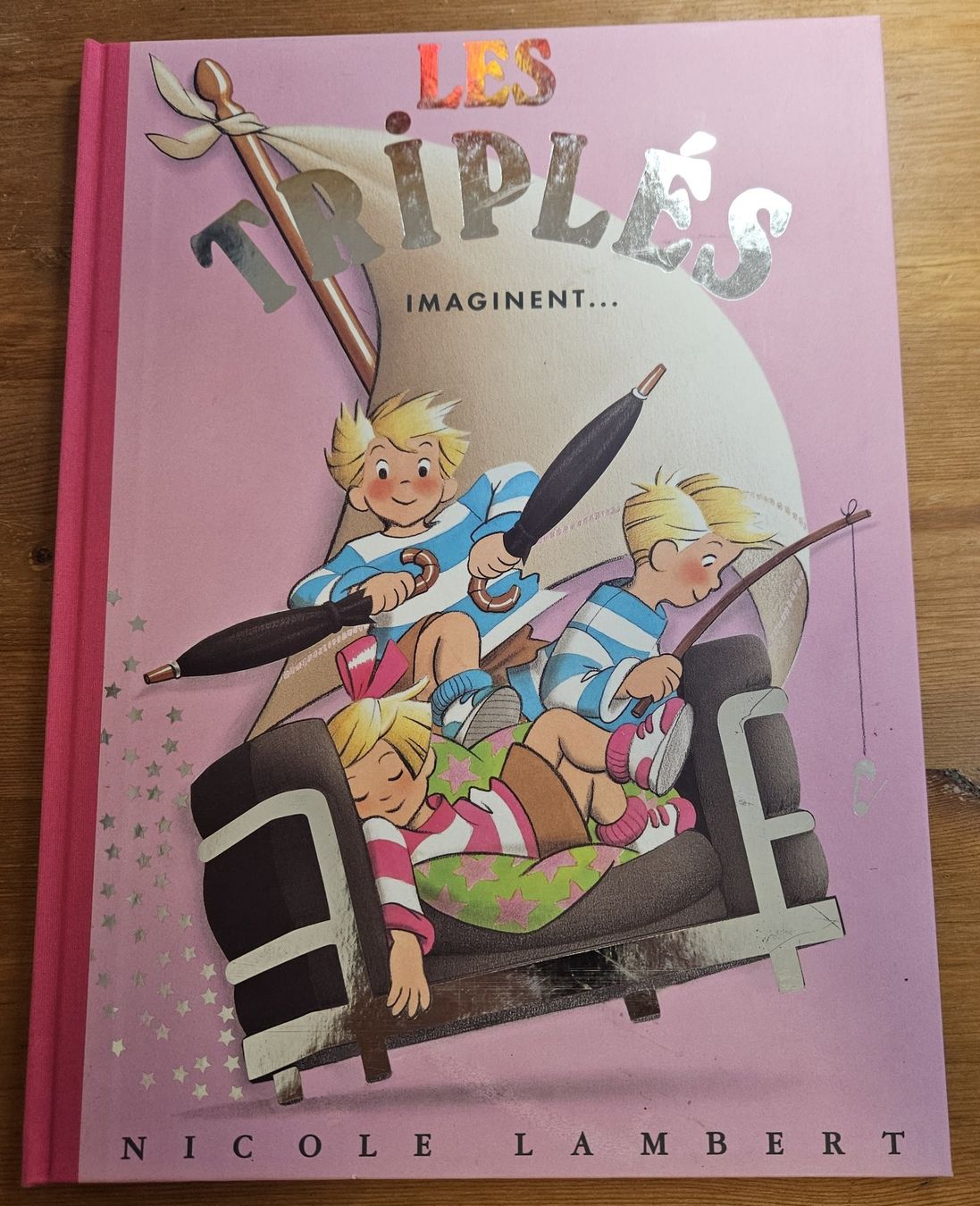 BD: Les triplés N 4 (G.FORMAT--TBE) ENV.POSSIBLE--IMAGINNENT... – D'occasion à Prévonloup par bitume1975