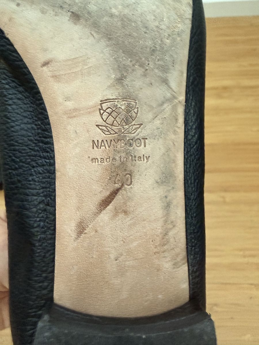 Scarpe da donna: Navyboot Ballerinas Grösse 40 – Usato da Basel venduto da Madame_C 3