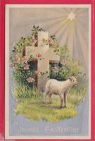PRÄGEKARTE, A JOYFUL EASTERTIDE, 11.4.1908