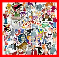 Futurama Comic Fry Leela Neu New York 50 tlg Stickerset