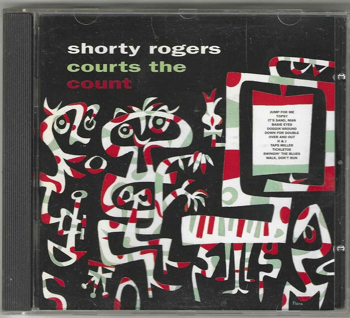 CD: Shorty Rogers ‎– Courts The Count – Usato da Genève venduto da CDLPBookS