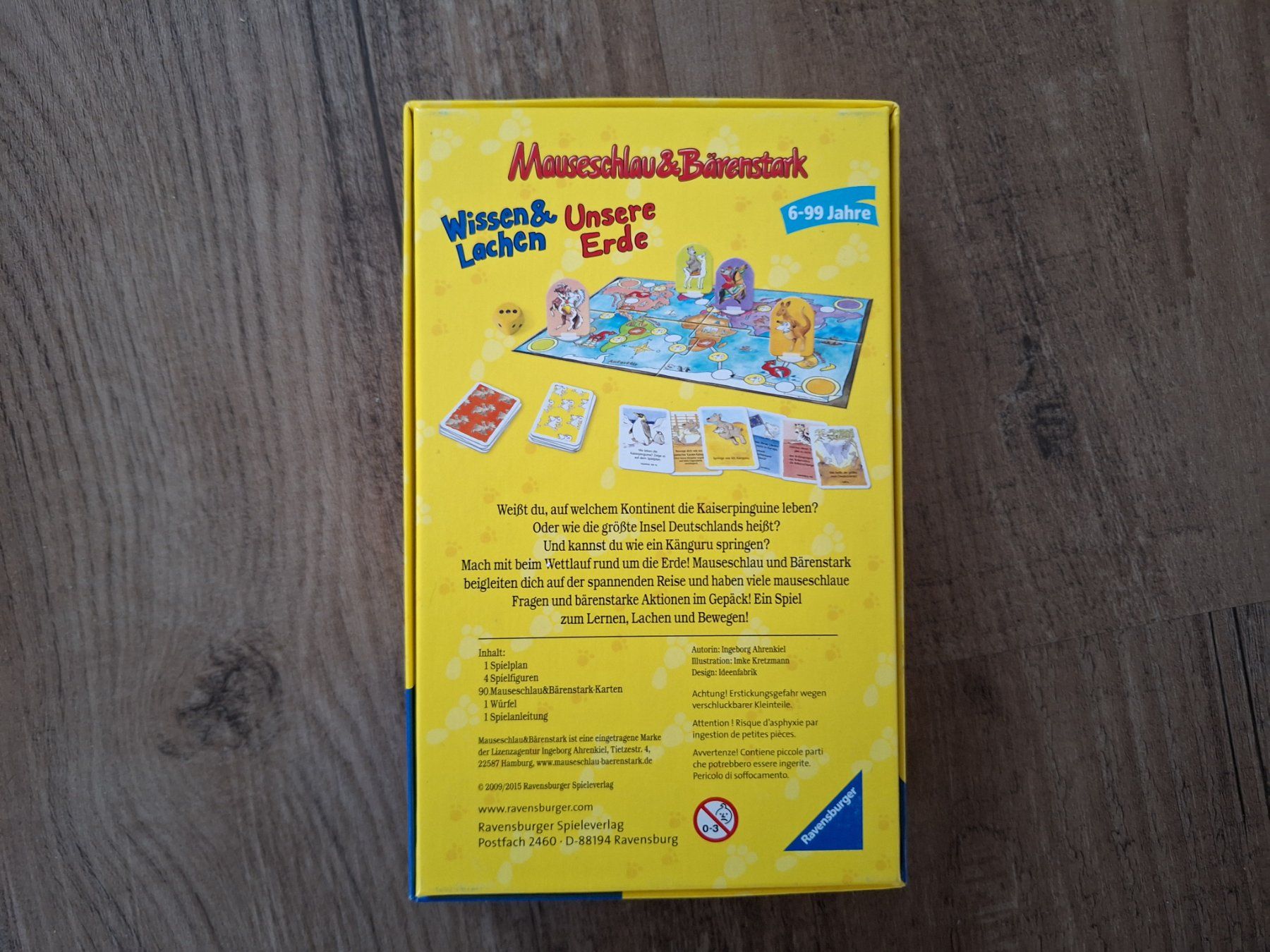 Ravensburger Giochi: Ravensburger "Wissen & Lachen - Unsere Erde" – Usato da Hergiswil LU venduto da gmc01 1