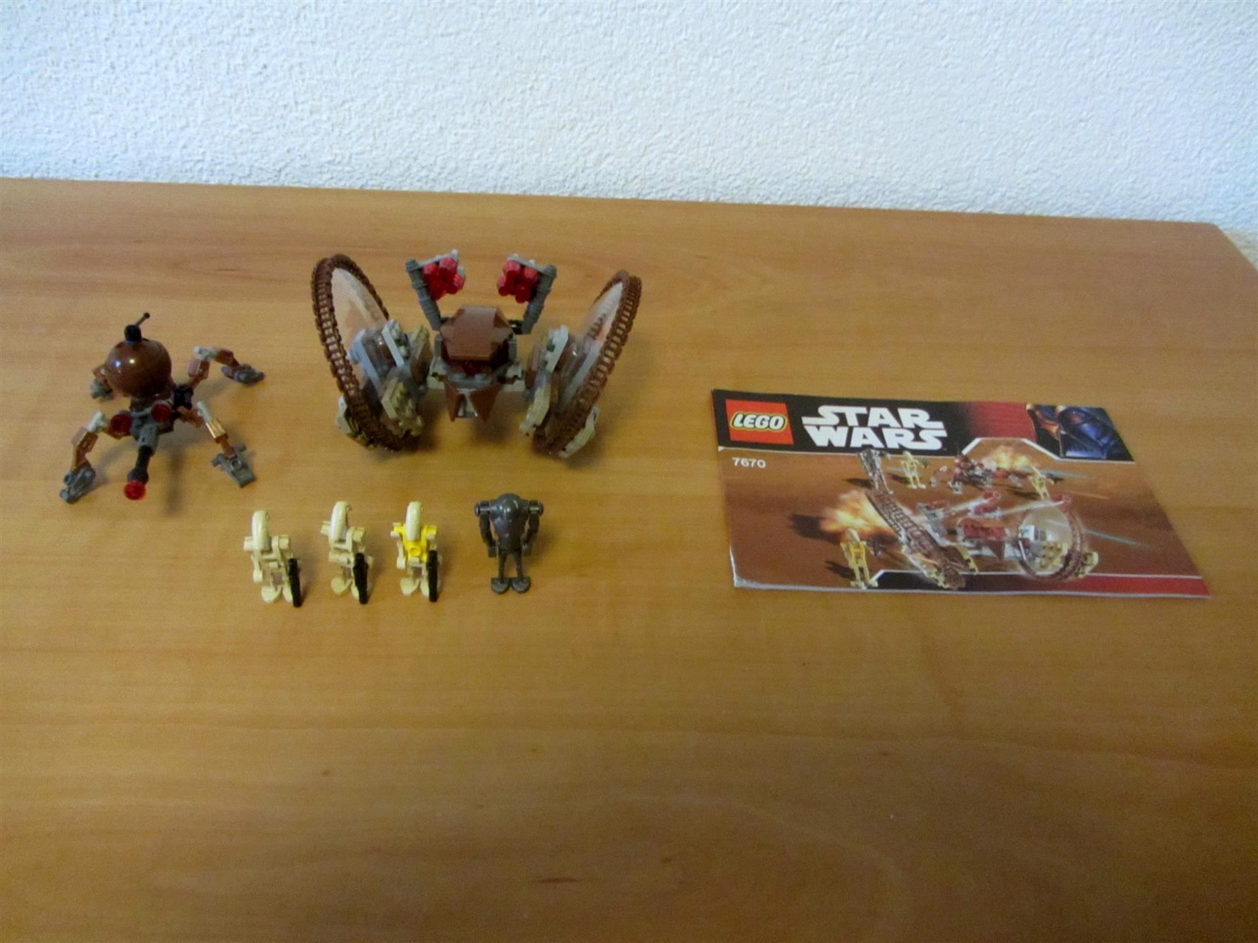 Lego Kit di costruzioni: LEGO Star Wars 7670  "Hailfire Droid & Spider Droid " – Usato da Kreuzlingen venduto da Han-Solo-68