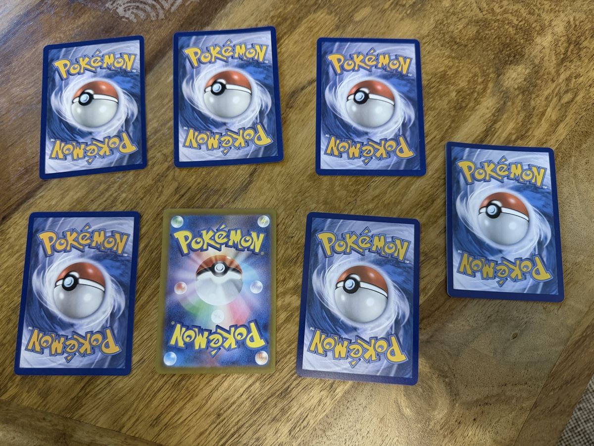Pokémon Sammelbilder & Trading cards: Pokemon Cards Set Mixed Condition 7 Pieces – Gebraucht aus Basel von basaranhallac 1