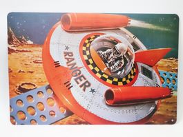 Blechschild UFO Ranger Space Ship