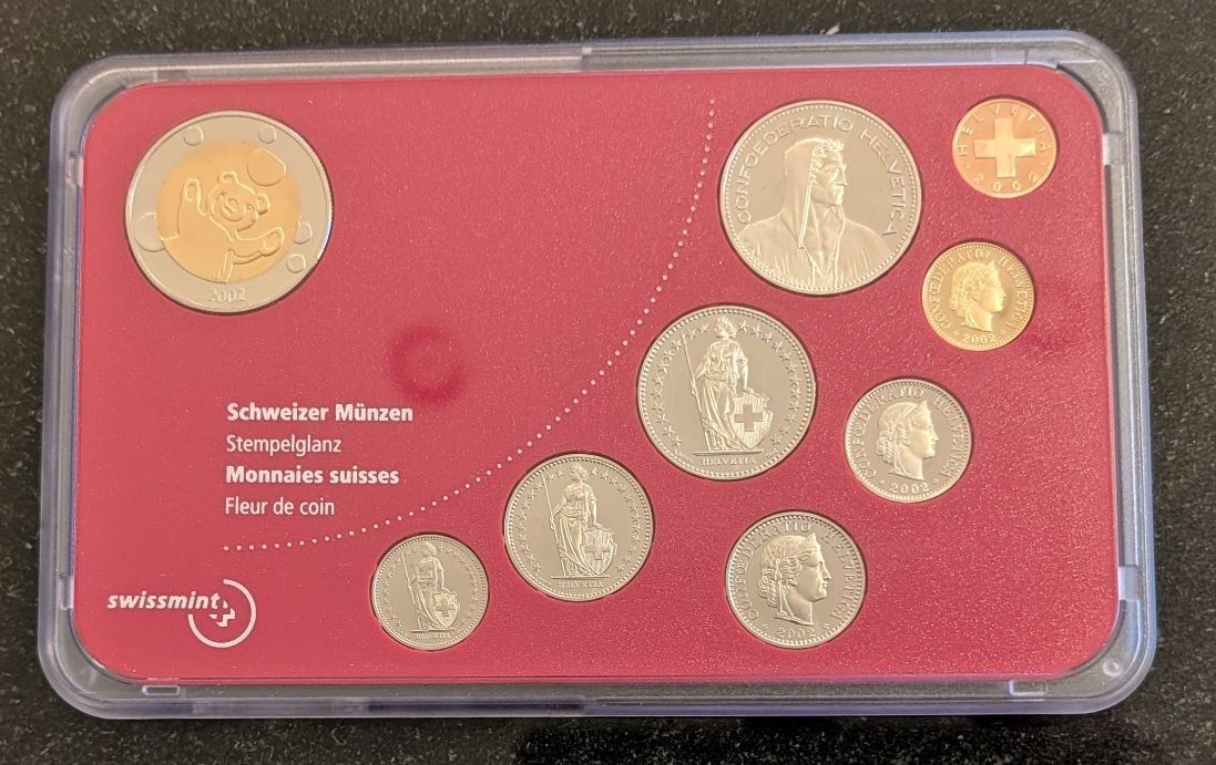 Tutti le monete: Münzsatz Baby 2002 stgl – Nuovo (secondo la descrizione) da Arch venduto da moneyswiss 3