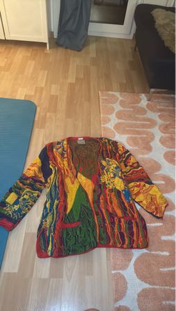 Coogi Strickjacke bunt gemustert