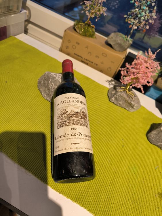 Chateau La Rollandiere Lalande-de-Pomerol 1983🍷 2