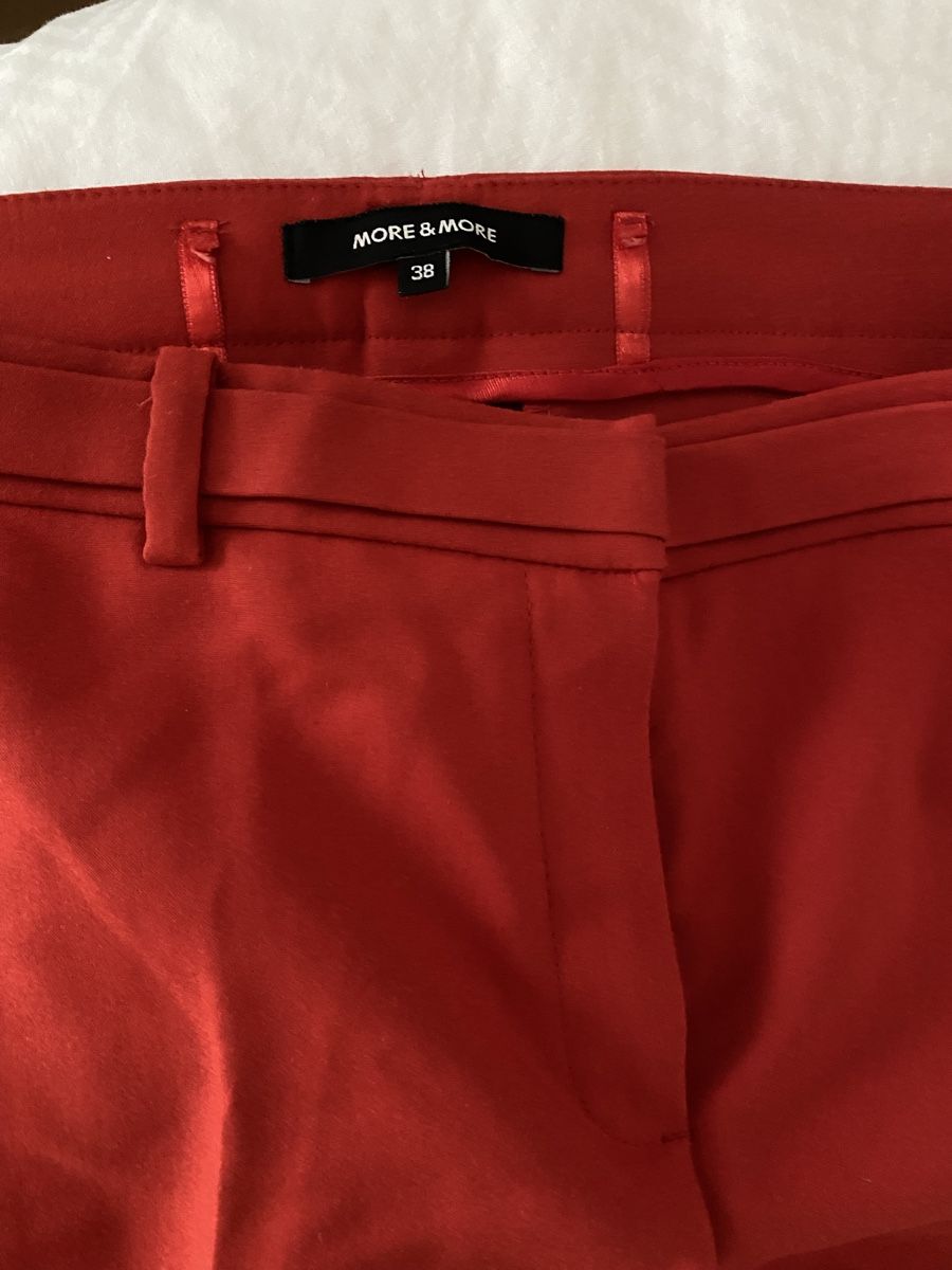 Hosen: Rote Stoffhose More & More Gr. 38 – Gebraucht aus Döttingen von ragusa52 1