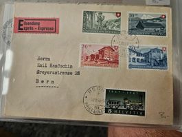 Brief mit PP Satz 1948 (Kat 45.--) für nur 7.--