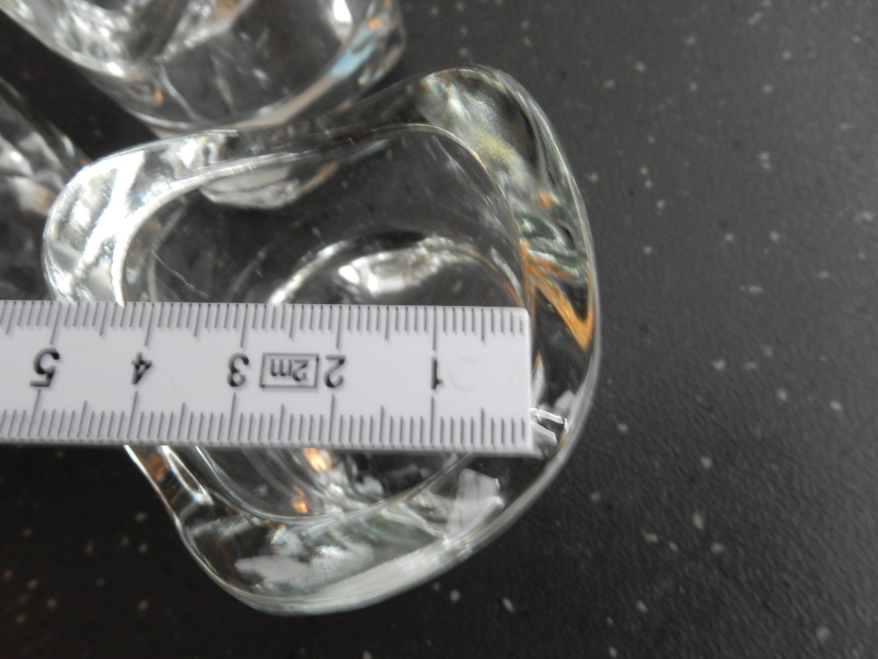 Portacandele: 3er Set: dekorative Teelichthalter aus massivem Glas – Nuovo (secondo la descrizione) da Jona venduto da simongarden 6