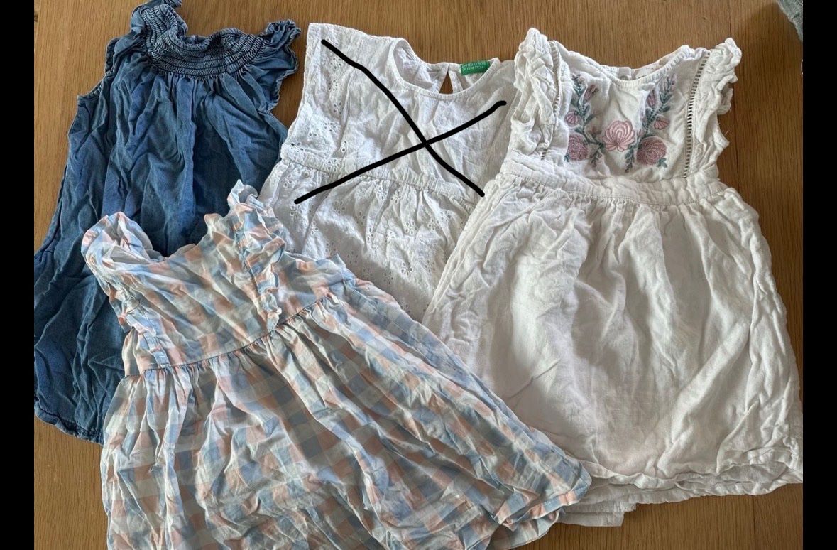 Lotti & Set di vestiti: Lot de robes 92-98 – Usato da Montreux venduto da canori