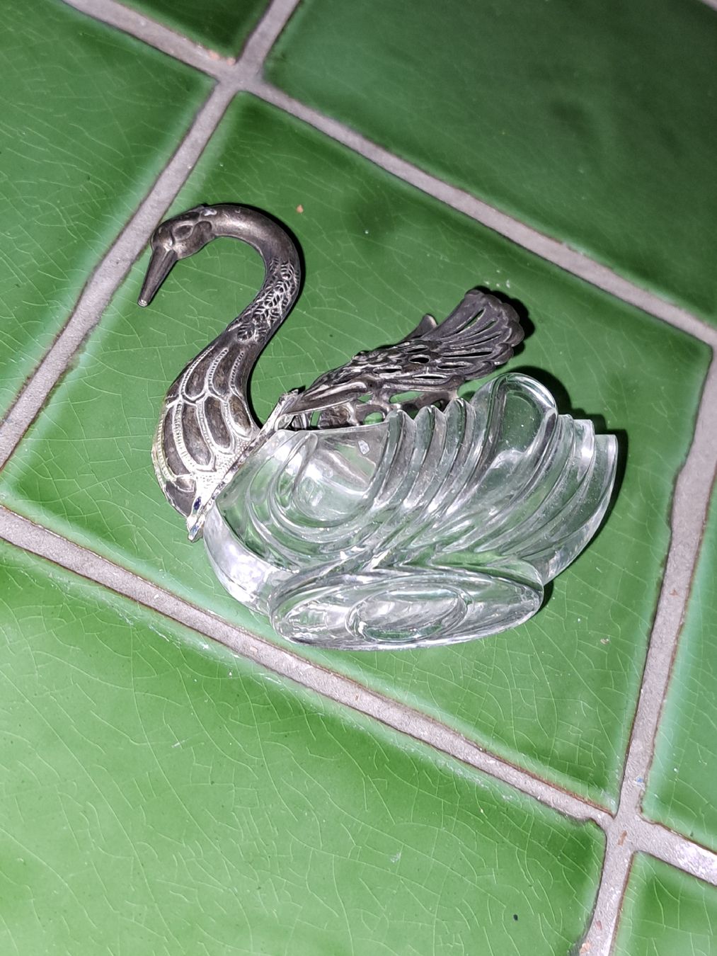 Sucriers:  Schwanenfigur aus Glas Evt.Zuckerdose – D'occasion à Kölliken par MissesBossTop1 1