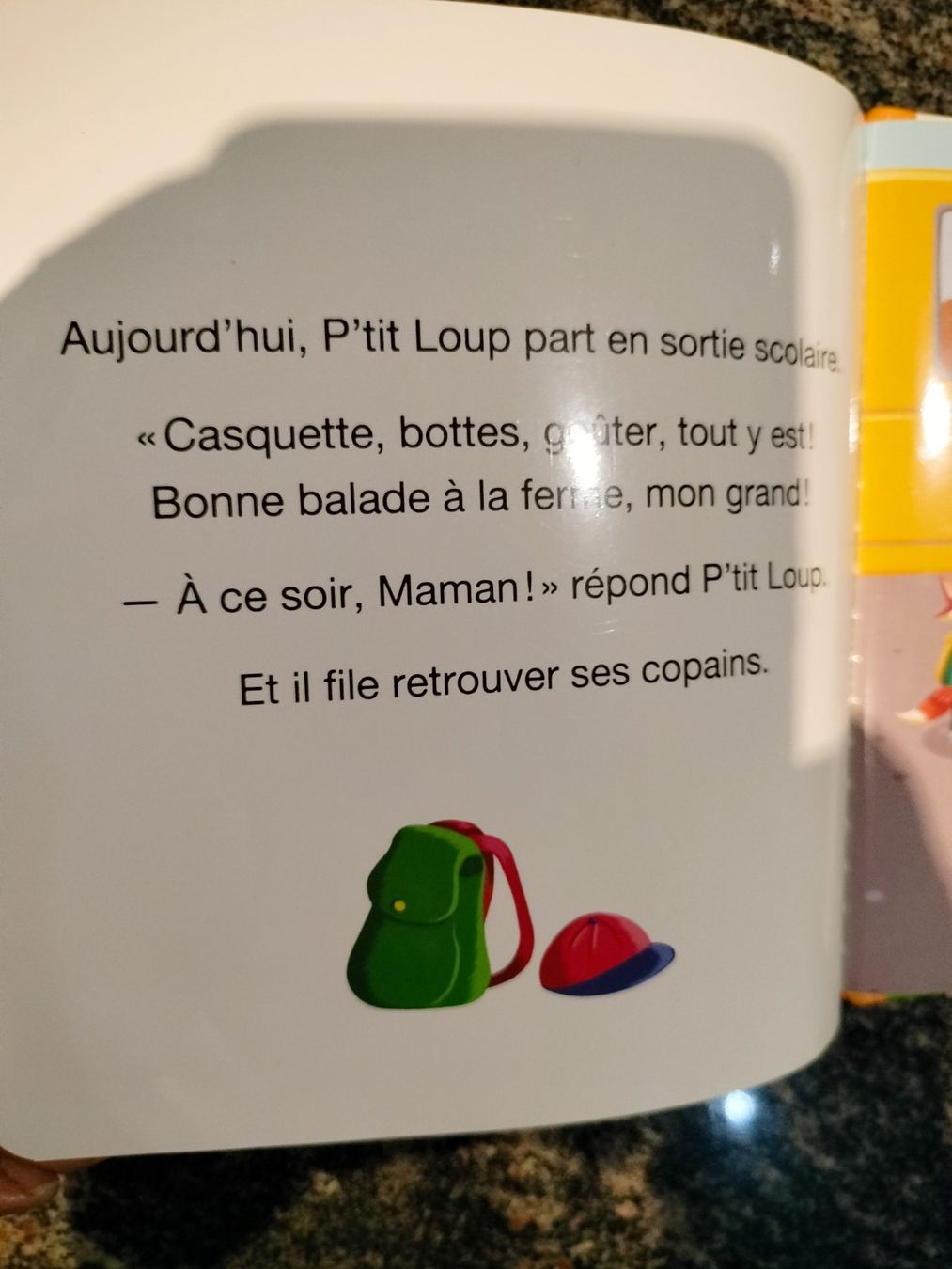 Bücher: P'tit loup visite une ferme – Gebraucht aus Cortaillod von rozinna 1