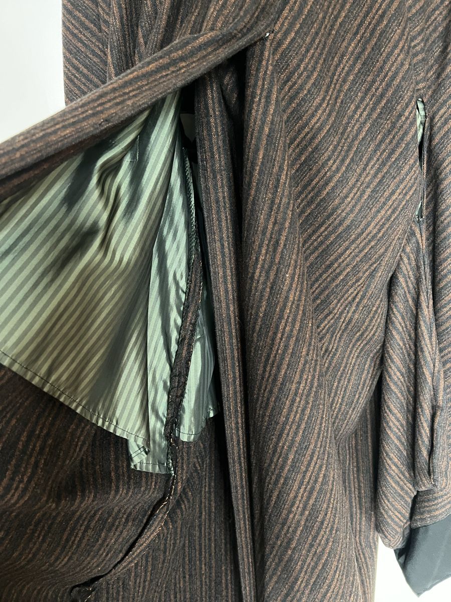 Kimono: Exklusiv brown lightweight wool kimono – Nuovo (secondo la descrizione) da St.Gallen venduto da 303_7fcf 1