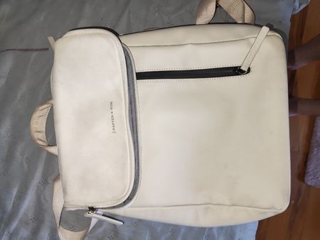 Rucksack KAPTEN & SON beige guter Zustand